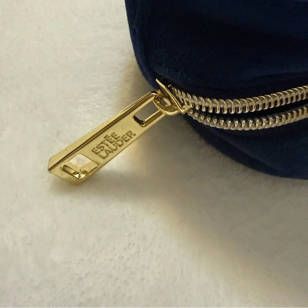 Estee Lauder Midnight Blue Velvet Pouch
